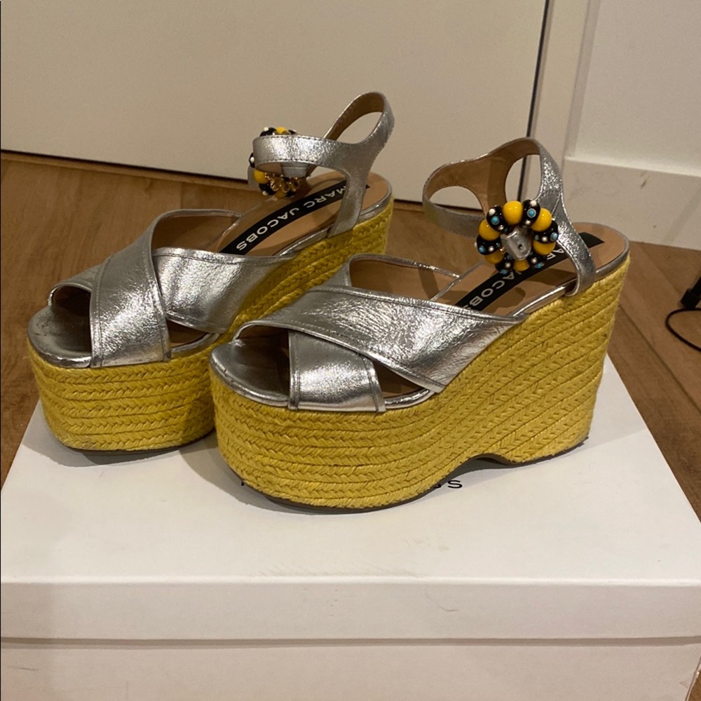 Marc Jacobs "rowan" Platform Shoes - Picture 2 of 8